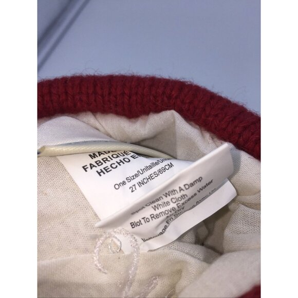 Pottery Barn Kids Mabel Natural Fair Isle Ice Skater Wool Stocking Christmas - Picture 10 of 12